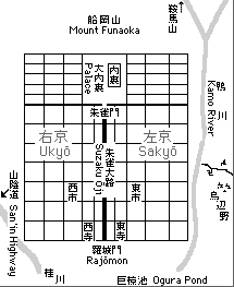 Layout of Heiankyo