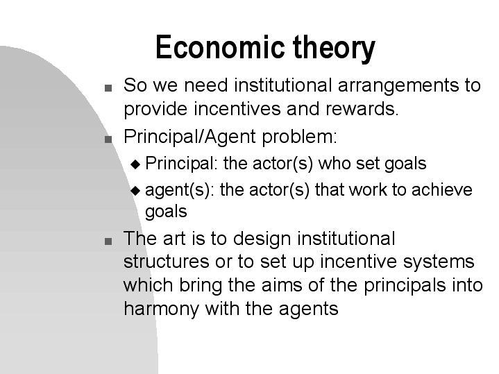 Economic theory