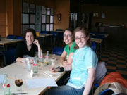 Almuerzo en la cafeter�a de la Universidad de Le�n