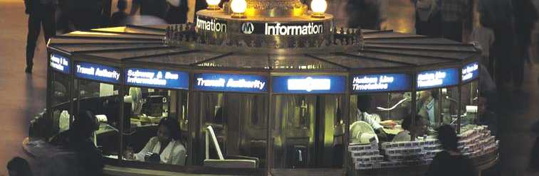 Information Booth - Grand Central Station