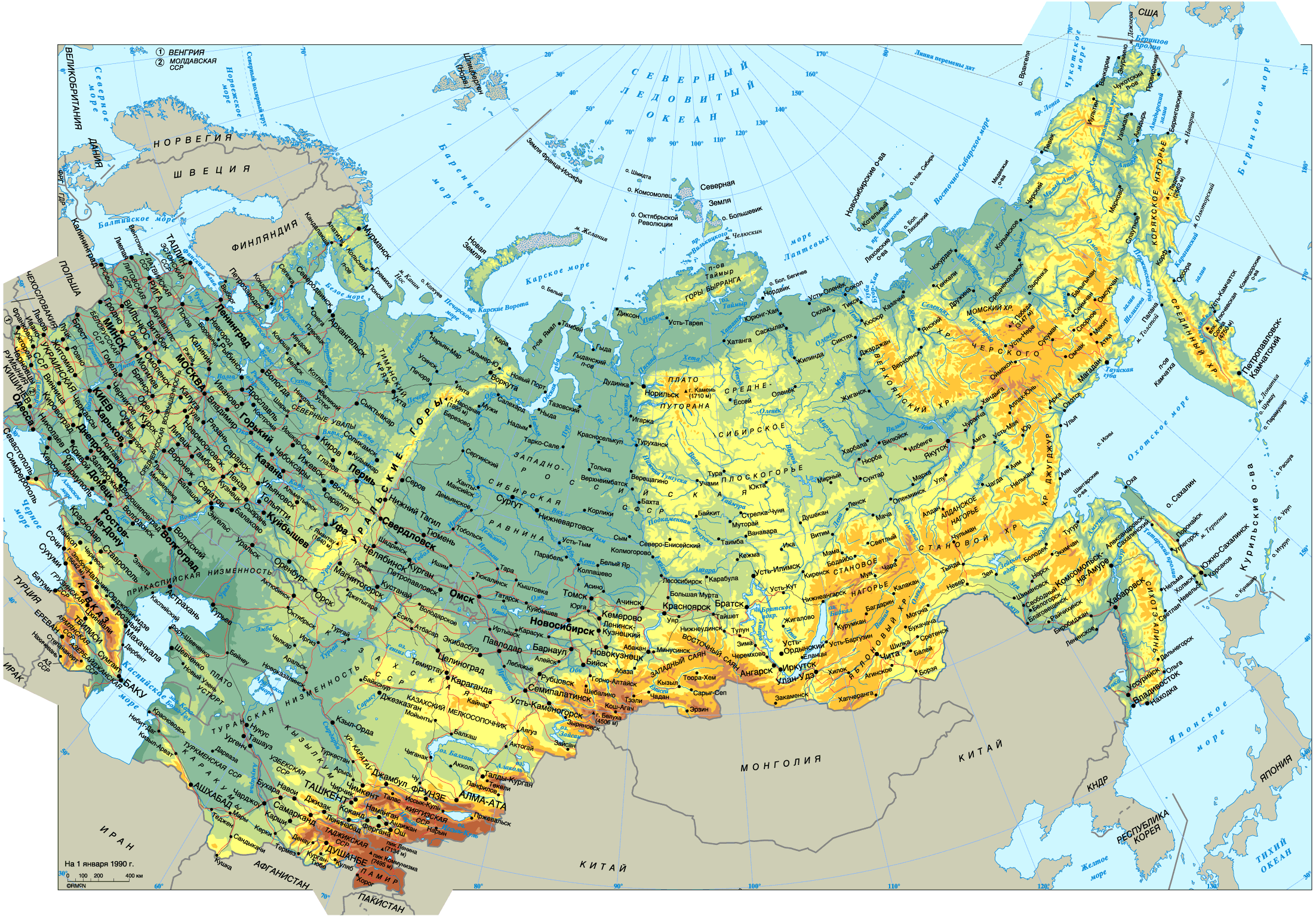 soviet union map demeanor