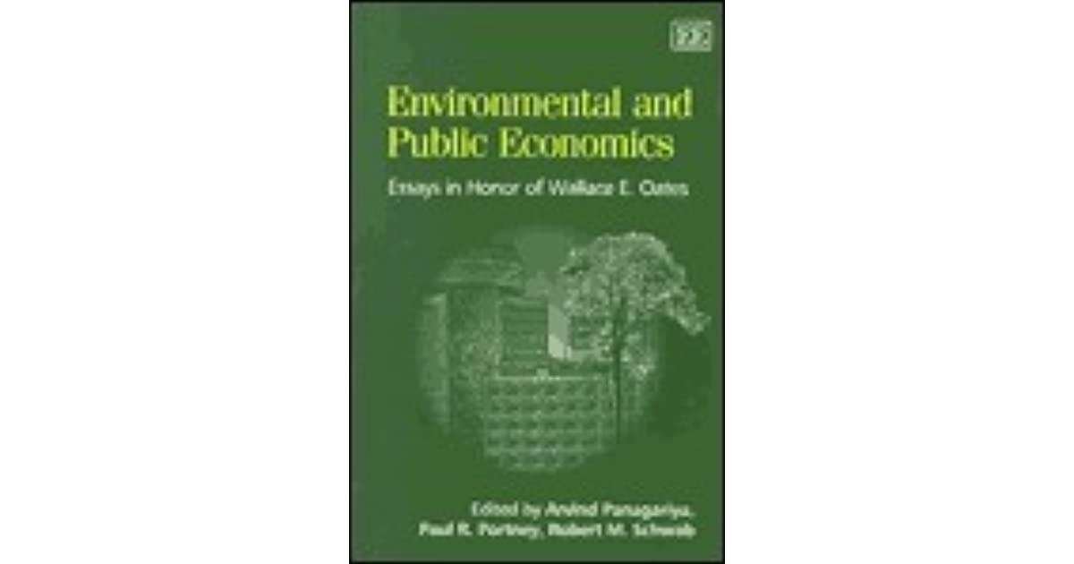 Environmental and Public Economics. Essays in Honor of Wallace E. Oates