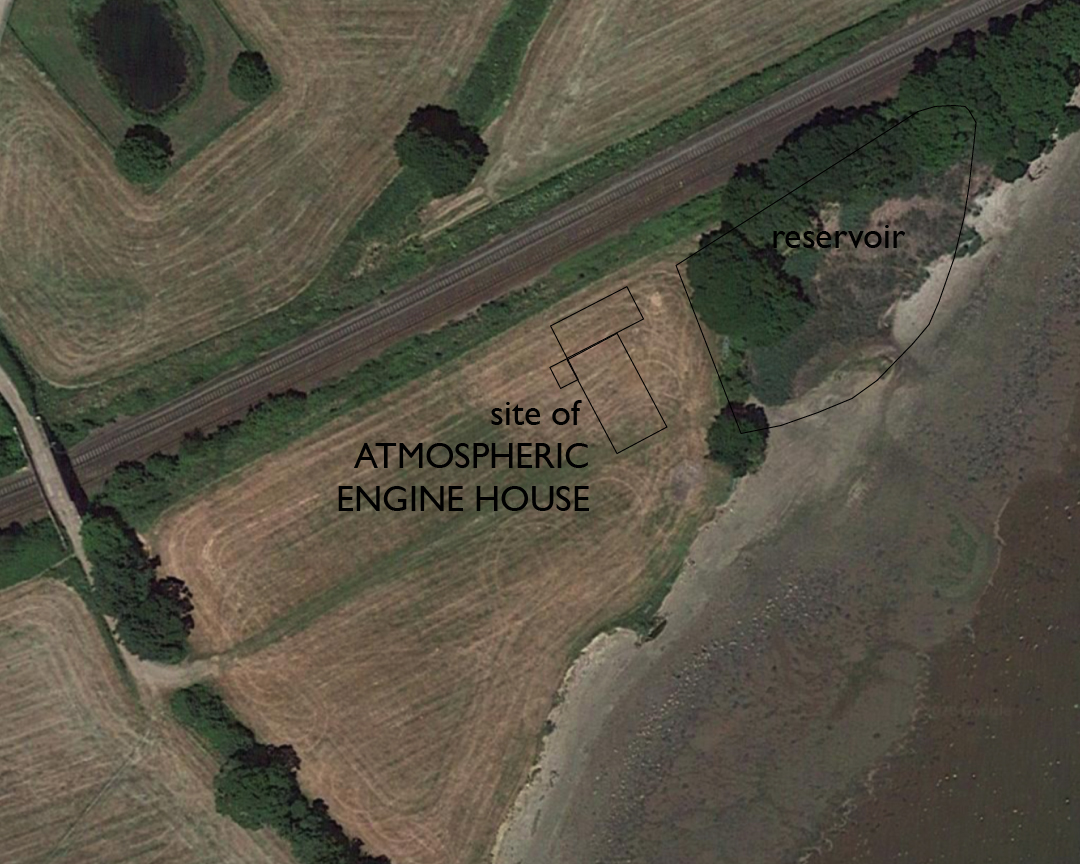 Sat View of area near engine house