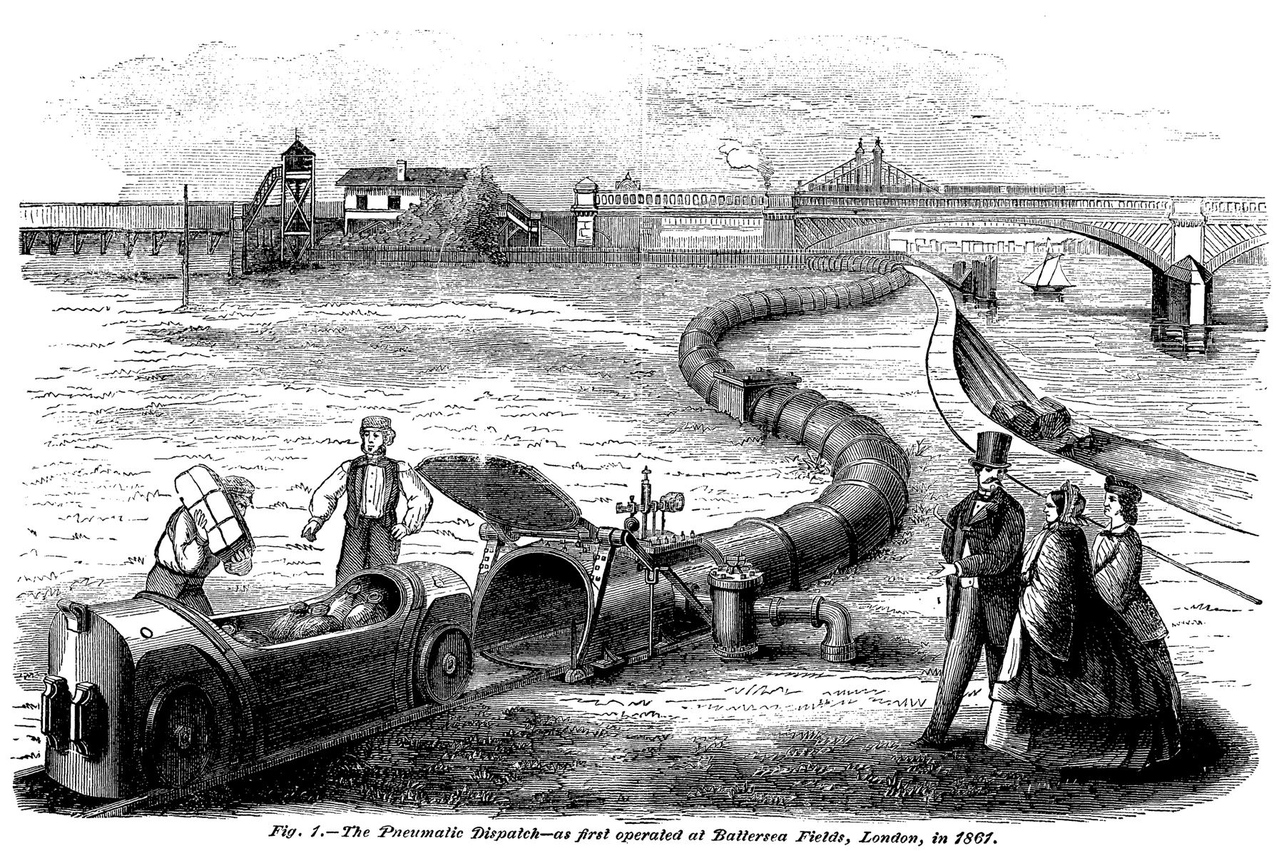 The Pneumatic Dispatch at Battersea