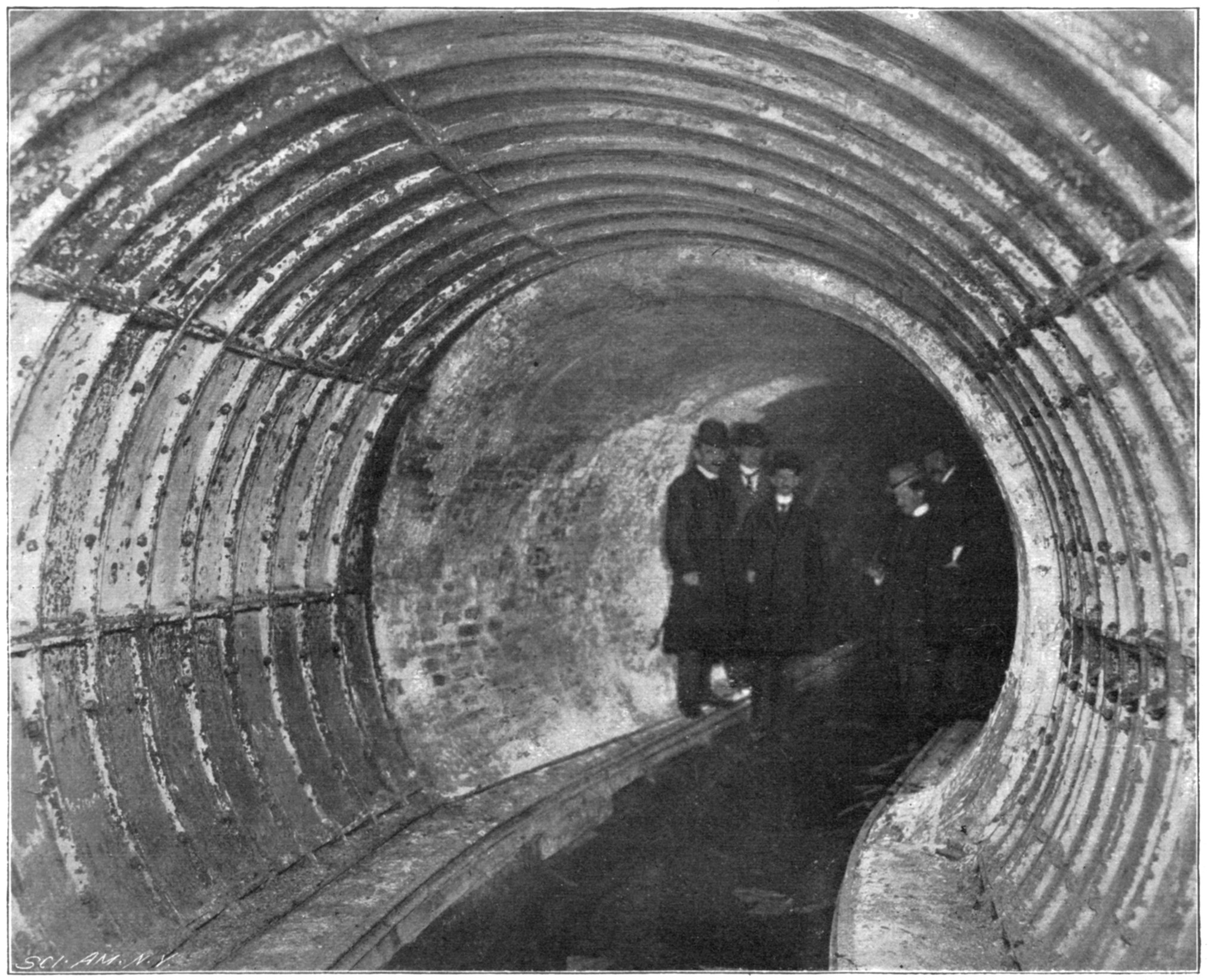 tunnel in 1898