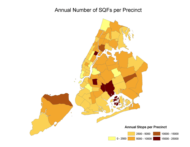 Stops by Precinct