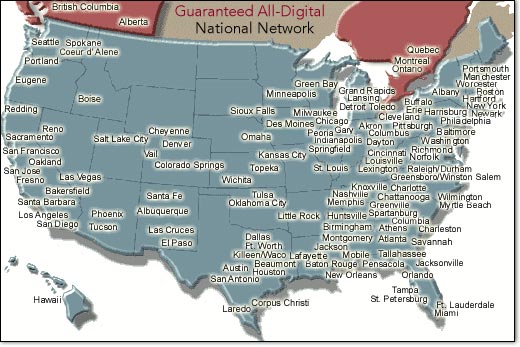 Nextel Coverage Map