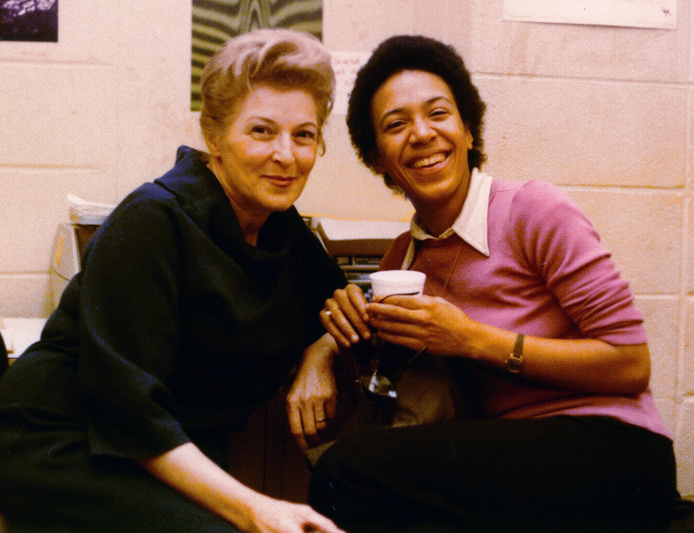Mina Karp and Margo Jefferson