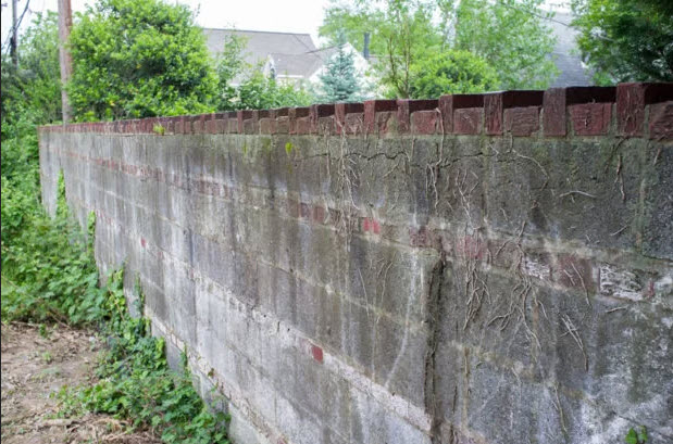Hall's Hill wall segment