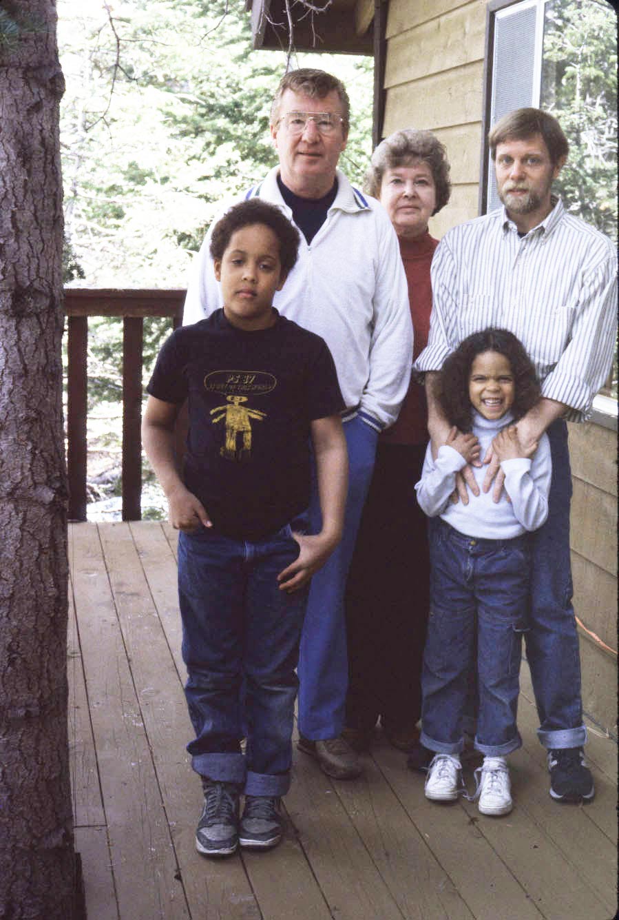 Us at Big Bear 1986