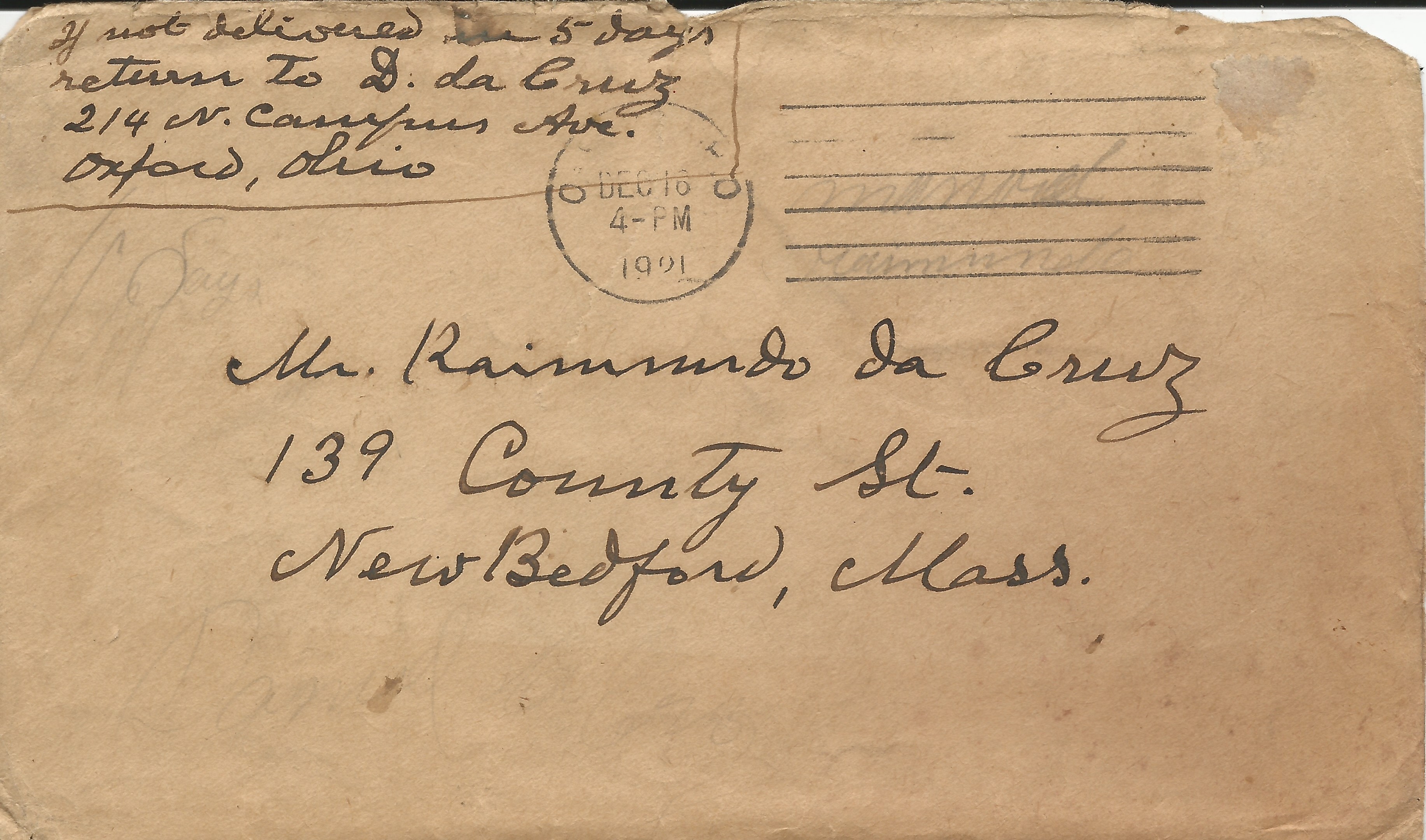 1921 letter