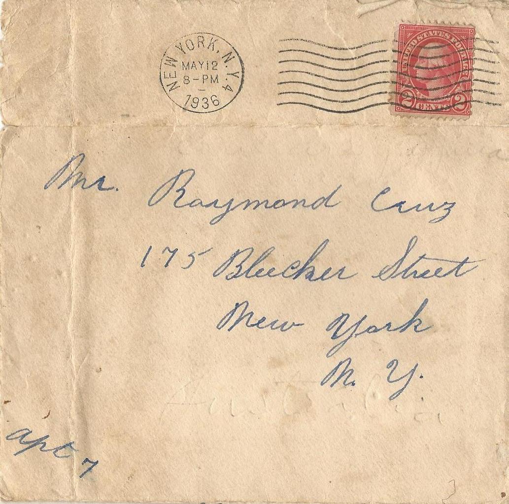 1936 letter