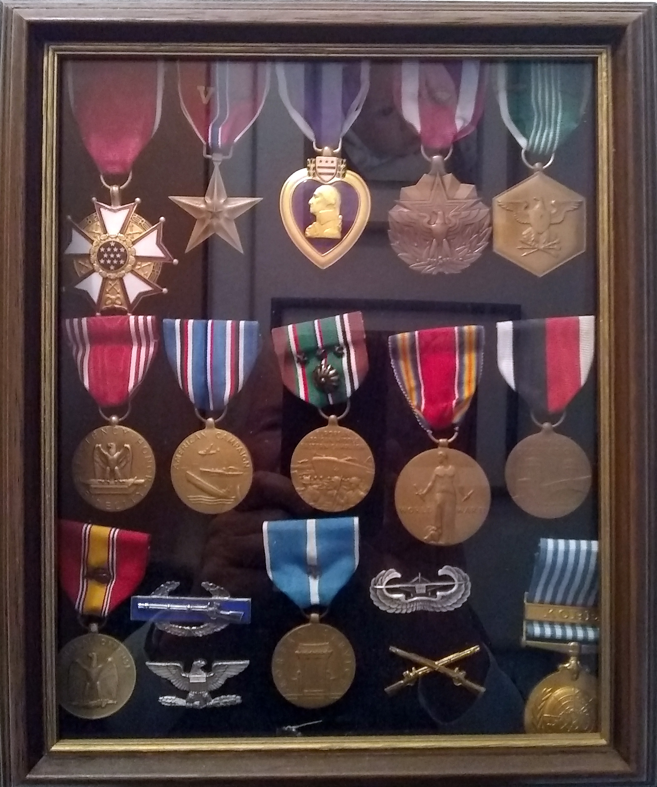 Charles Ives military medals