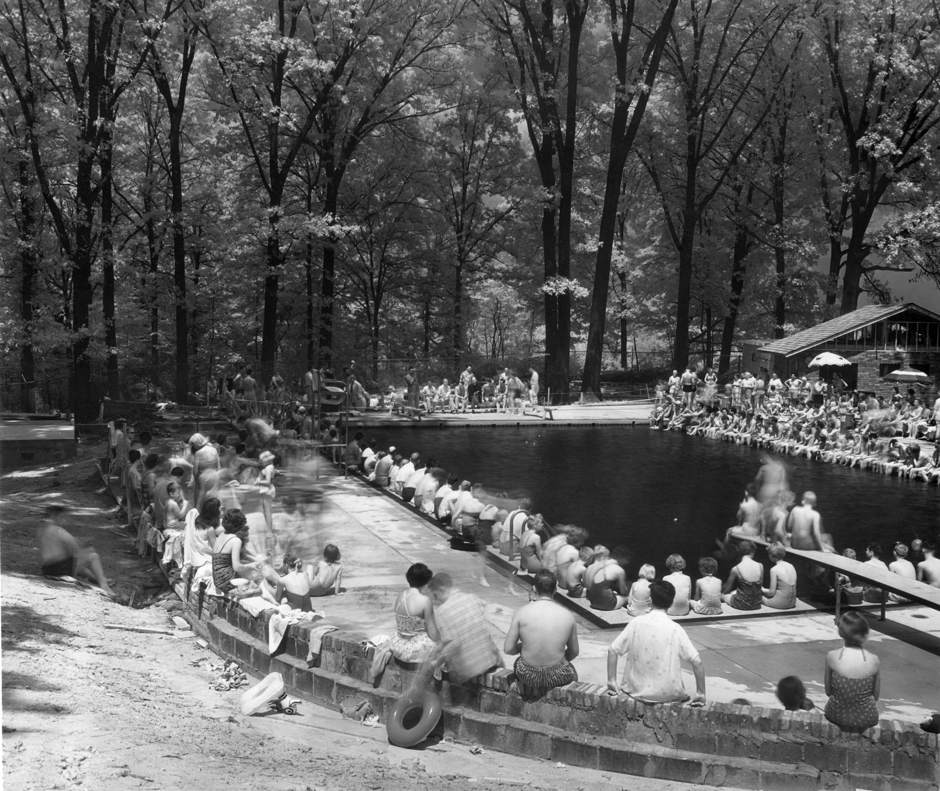 Chesterbrook Pool 1954