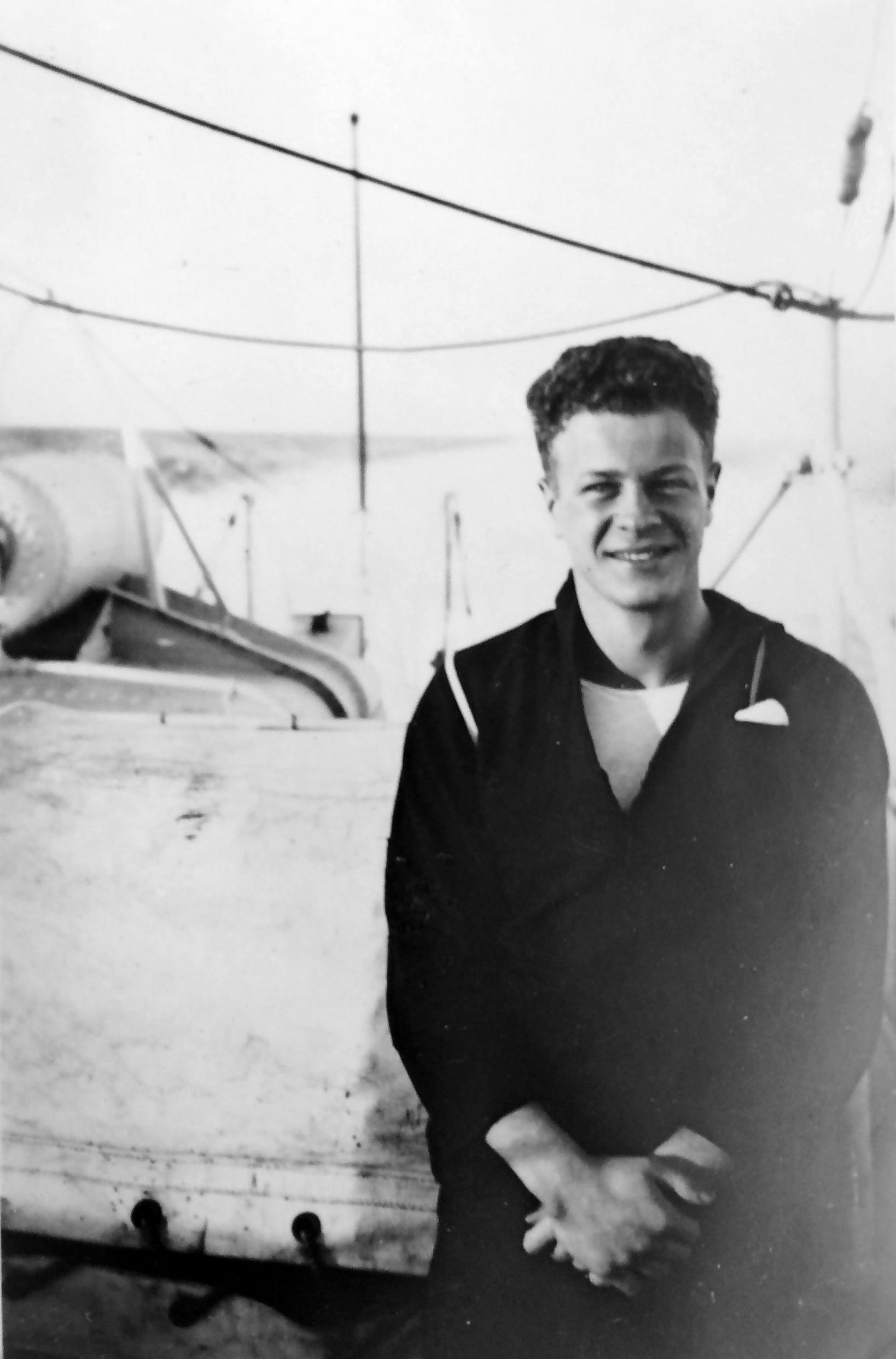 Dad on USS Omaha 1938