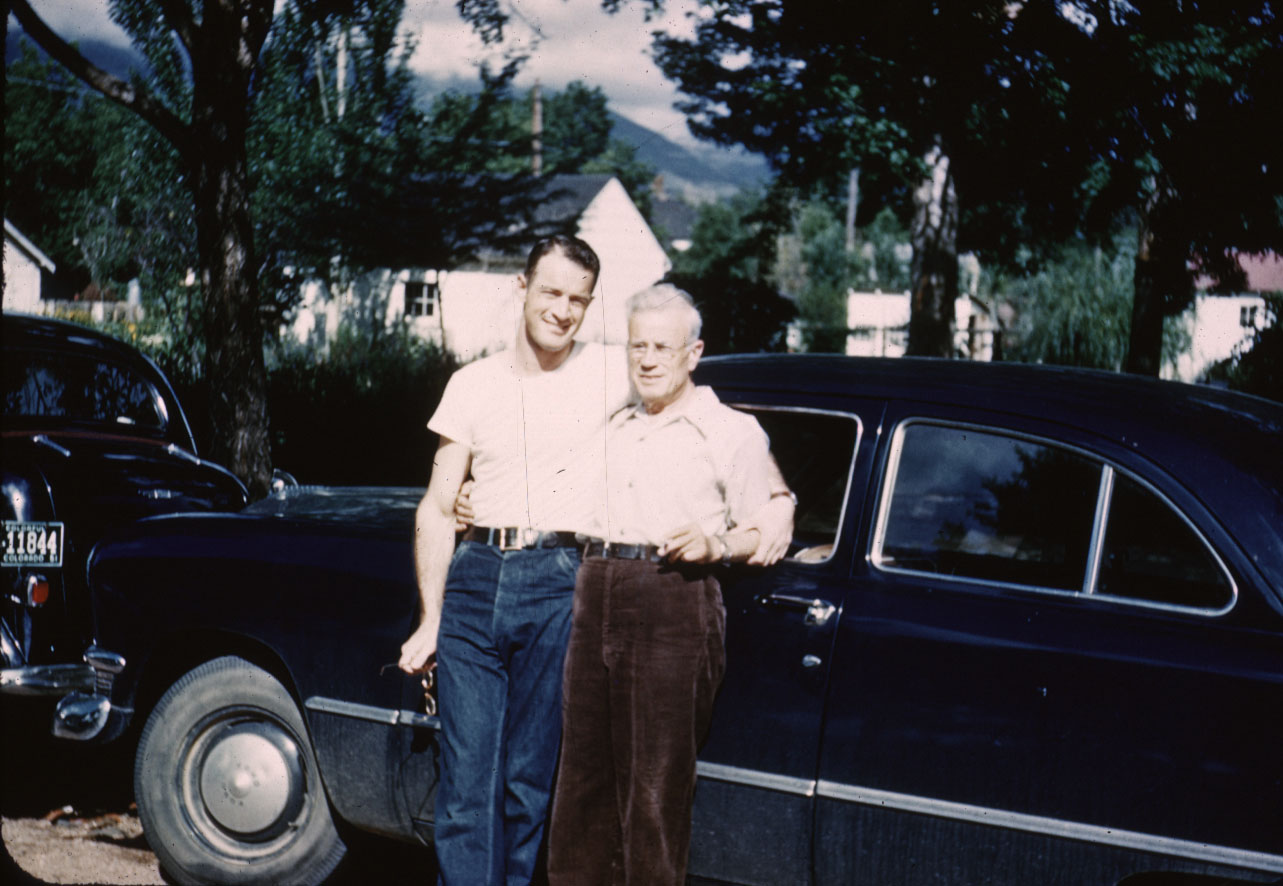 Uncle Pete and his father Daniel