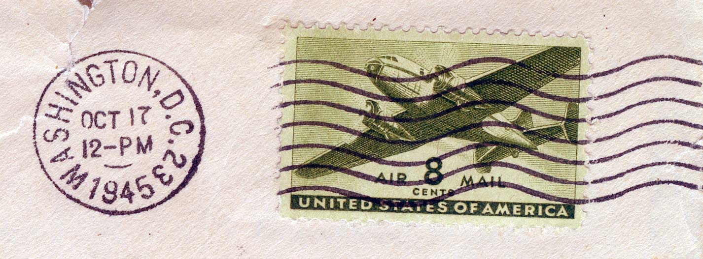 DC postmark 1945