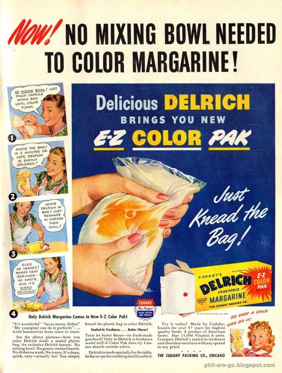 Postware margarine