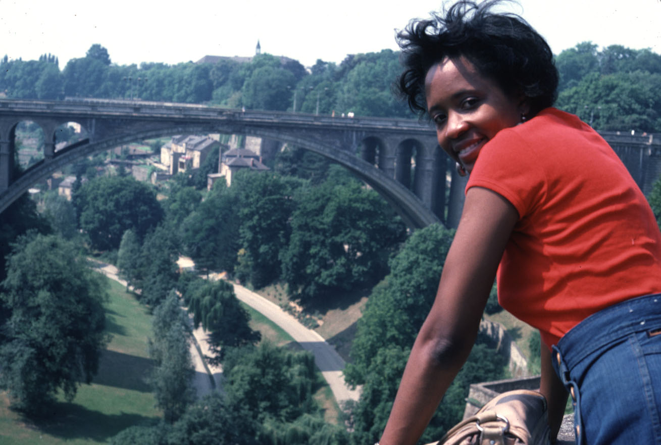 Judy on the Rhein 1975