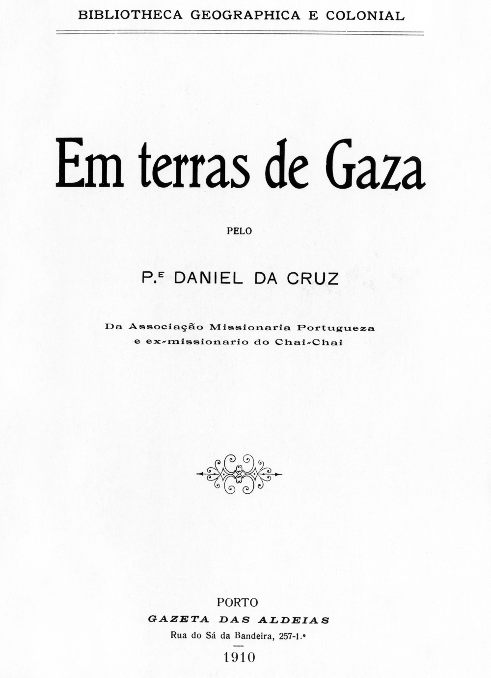 Em terras de Gaza 1910