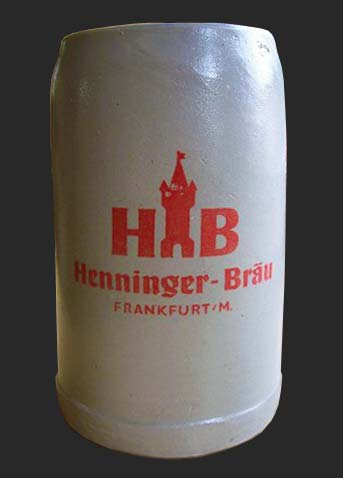 Henninger Bier Stein