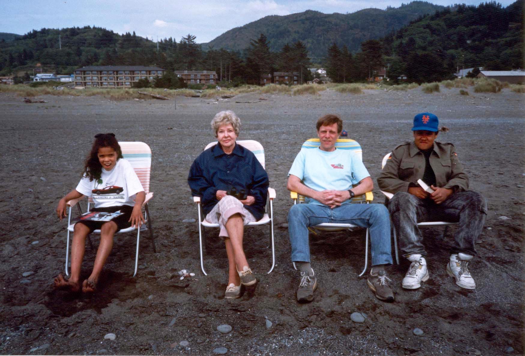 Oregon beach 1990