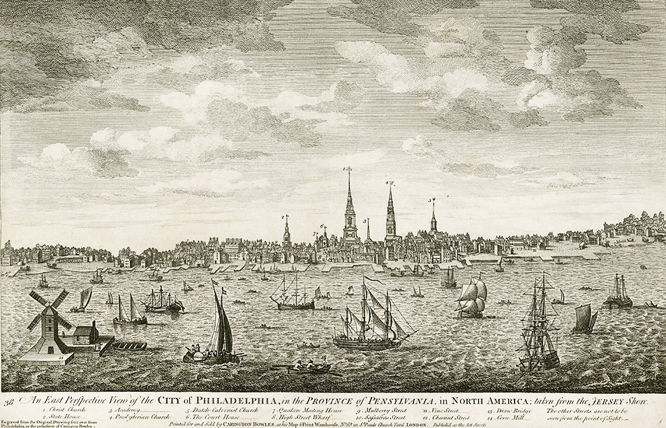 Port of Philadelphia 1730