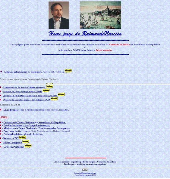 Raimundo Parliament Home Page