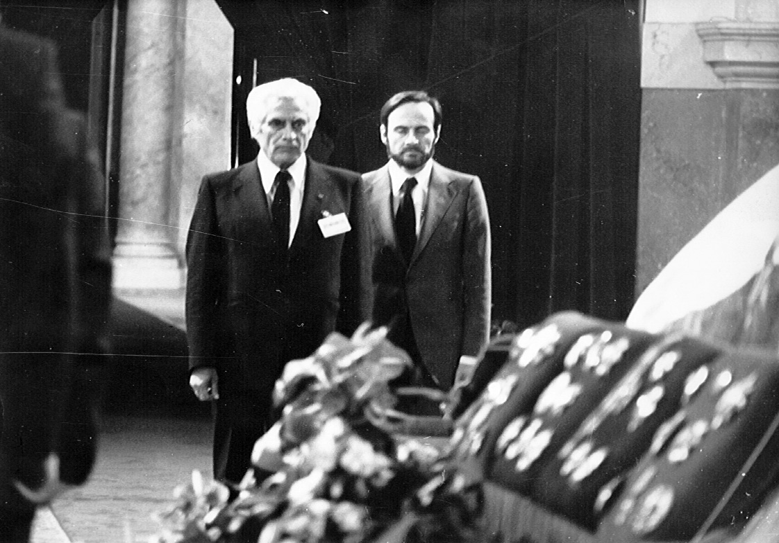 Raimundo at Tito's funeral 1980