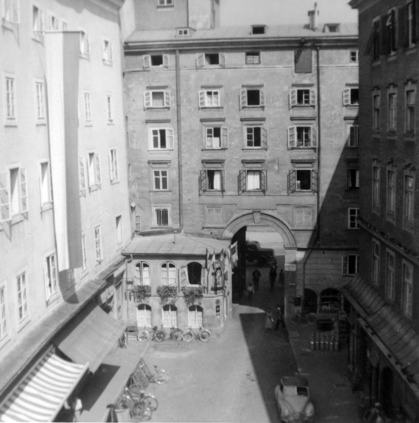 View from Mozart's window