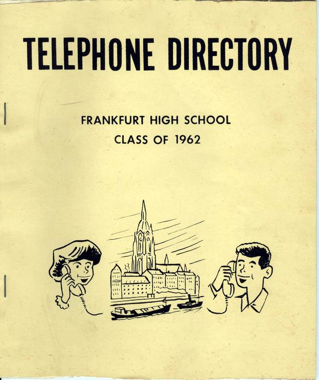 FHS things 1959-61 Photo #4 - Phone Directory