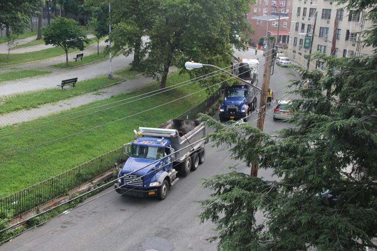 Reservoir Oval Repaving Photo #1