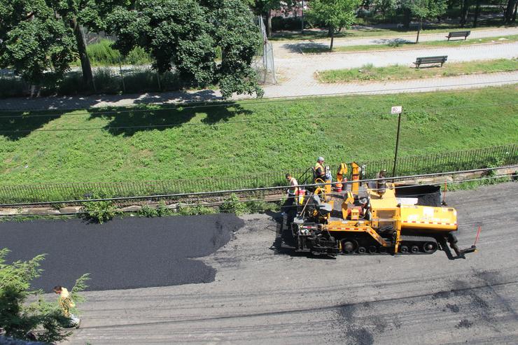 Reservoir Oval Repaving Photo #7