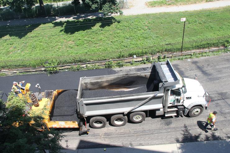 Reservoir Oval Repaving Photo #10