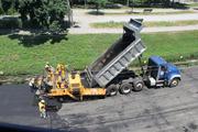 Reservoir Oval Repaving Photo #13