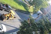 Reservoir Oval Repaving Photo #19