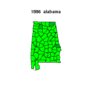 alabama map 1996