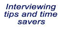 Tips and Time savers