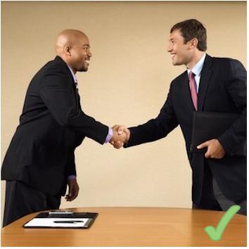 good handshake