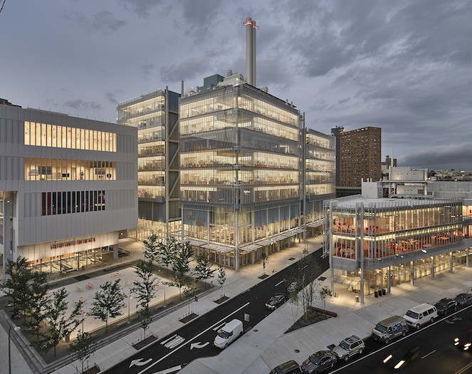 In 2017, the university opened the first two buildings on the new Manhattanville campus, the Jerome L. Greene Science Center and the Lenfest Center for the Arts. Columbia University campus in Manhattanville