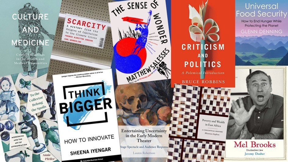 10 New Books by Columbia and Barnard Faculty