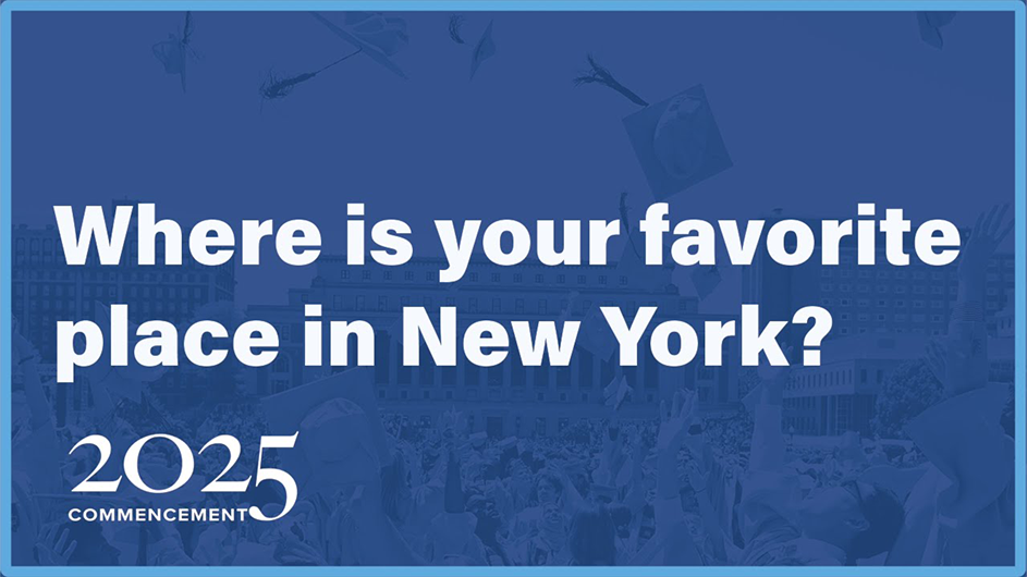 Where is your favorite place in New York?