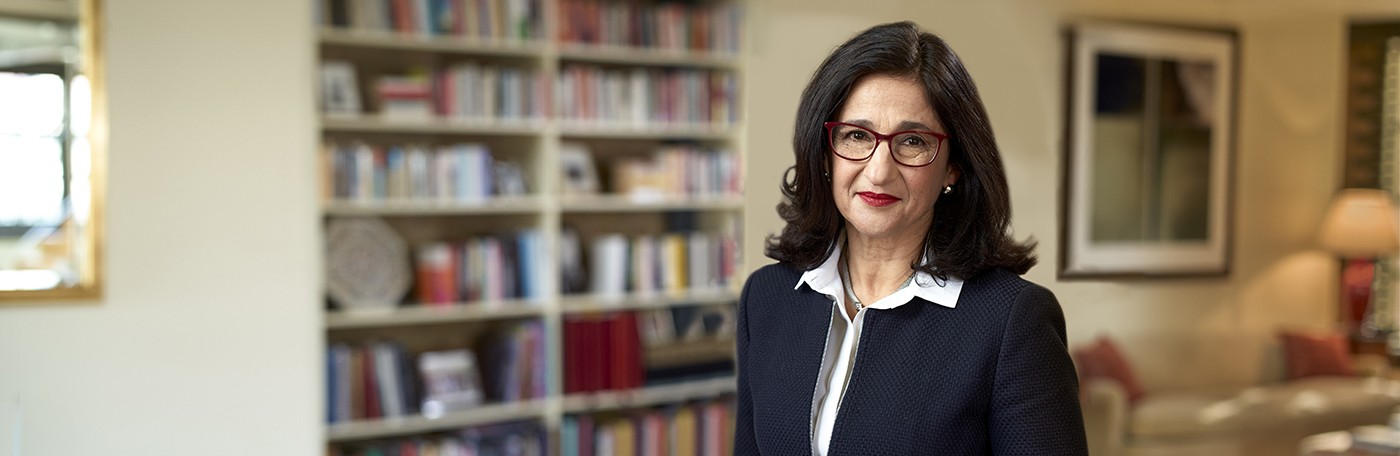 Nemat Minouche Shaifk, Columbia's 20th President