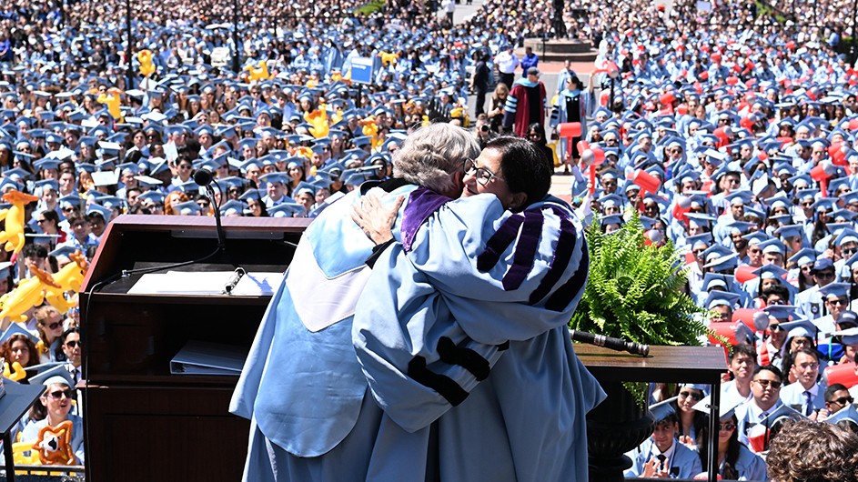 Passing the Columbia Torch
