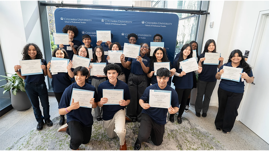 Celebrating New York City High School Students in Columbia’s Youth in STEM Program