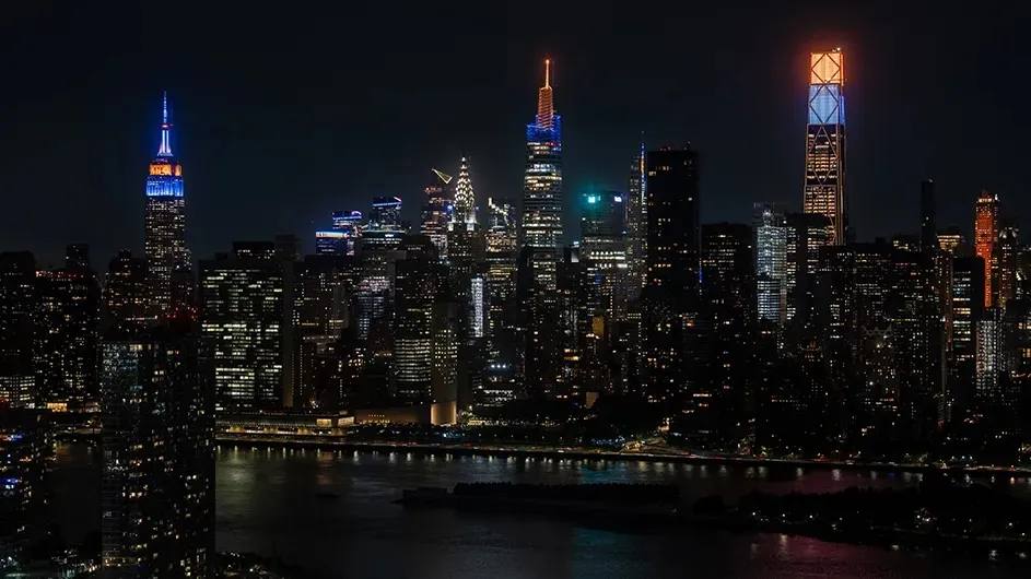 Orange and Blue Skies for New York Knicks