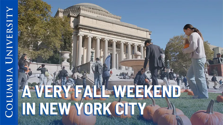 A Very Fall Weekend in New York City