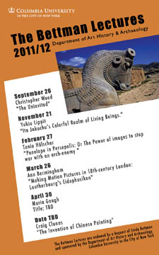 Bettman Lecture Series - Department of Art History and Archaeology ...