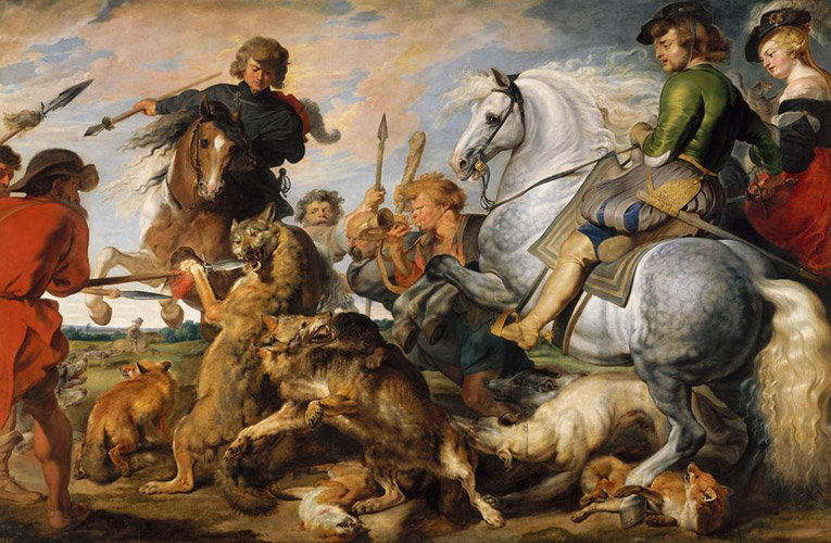 Wolf and Fox Hunt