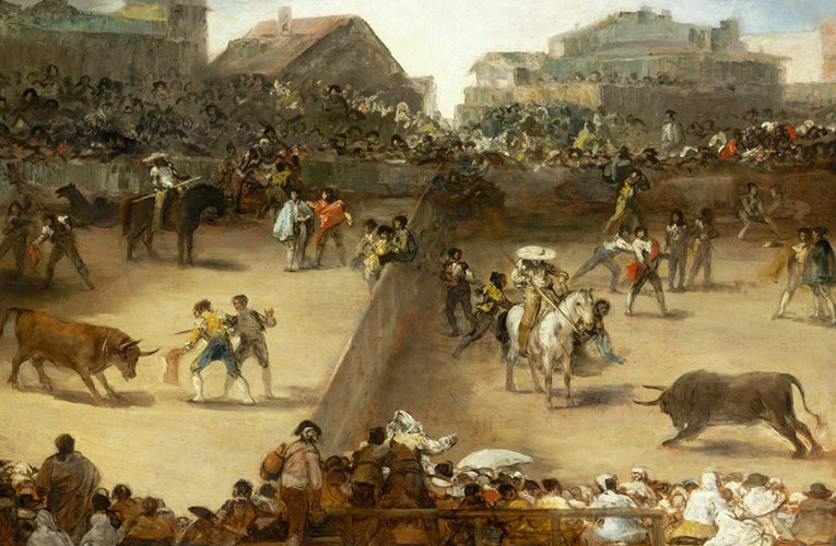 Bullfight in a Divided Ring